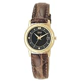 Citizen Women's Leather Strap Watch #EU0512-07E