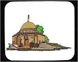 Mouse Pad with architectural, religion, Israel, structure, Dome of the Rock, mosque, Islam, building, Palistine, Middle East, construction, Muslim