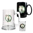Boston Celtics 15oz Tankard, 15oz Ceramic Mug & 2oz Shot Glass Set - Primary Logo NBA Basketball