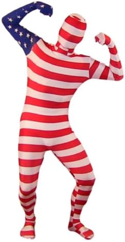 USA Flag Full Body Suit-Medium-A2229