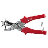Super-Power Revolving Leather Hole Punch Tool - 6 Sizes 2.0 to 4.5mm - Taiwan