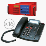 SimpliPhones Plus Series 5016 (16 extension system)