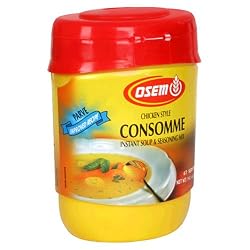 Osem Consomme Soup & Seasoning Mix, Chicken Flavored, 14.1-Ounce Containers (Pack of 4)