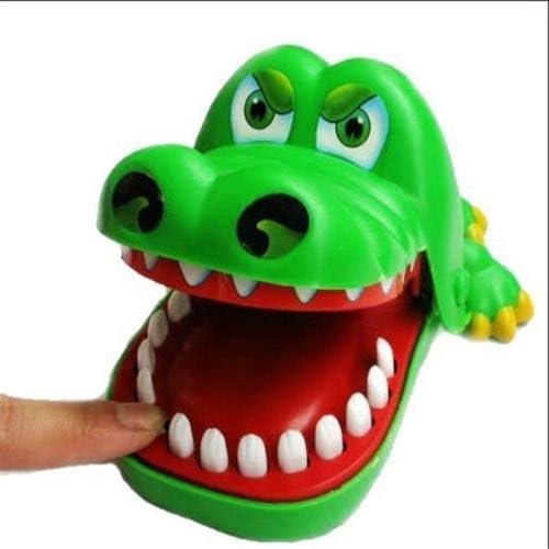 Pop Creative Children Kid Crocodile Mouth Dentist Bite Finger Game Toy Hot