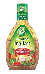 Wish Bone Salad Dressing, Robusto Italian, 16-Ounce Bottles (Pack of 6)