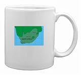 South Africa Map Mug
