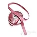 LUCIA 15mm Italian Double Faced Satin Ribbon, 20 Meter Roll, Rose