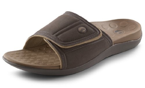 Orthaheel Kiwi Unisex Slide (brown) - Sizes 6-13 (size=M9 / W10) Deals