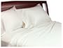 Wamsutta 300-Thread-Count Egyptian Sateen King Fitted Sheet, Ivory