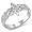 Sterling Silver Ladies Triquetra Trinity Celtic Knot 11 mm Polished Finish Ring (Available in size 6, 7, 8) size 6