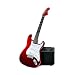 Fender Starcaster Electric Guitar Pack with Amp and Accessories, Candy Apple Red