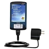 Rapid Wall / AC Charger for the Toshiba e830 - Gomadic Brand w/ TipExchange Technology