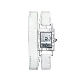 Click here to buy Pierre Cardin WoMens Time Couture Collection Saint-Tropez White Leather Strap Watch #PC67642.103021 by Pierre Cardin.