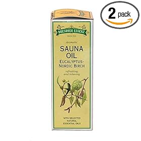 Dresdner Eucalyptus - Germanic Birch, Sauna Oil, 3.8 fl.oz. (Pack of 2)
