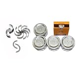 Evergreen PSBR4012 0 0 0 Acura Honda F22A F22B Piston Set w  Main & Rod Bearings by Evergreen Parts And Components