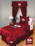 University Of Georgia Bulldogs NCAA Locker Room Complete Bedroom Package