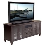 Plasma TV Stand - 72 Inch Traditional Console for Plasma/LCD/DLP Installations - FT72TC