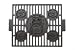 NCAA Georgia Bulldogs Sports Cast Iron Branding Iron Grill Accessory