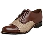 Stacy Adams Men's Madison Cap Toe Woven Oxford
