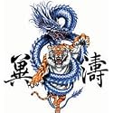 Dragon & Tiger Adult T-Shirt