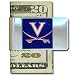 Virginia Cavaliers Large Money Clip/Card Holder - NCAA College Athletics Fan Shop Sports Team Merchandise Image