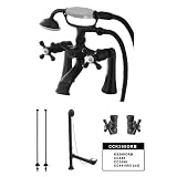 Kingston Brass CCK268ORB Vintage Victorian 7 Deck Mount Claw Foot Tub Filler And Shower Mixer Features - Oil Rubbed Bronze