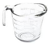 Fire-King Crystal 8-Ounce Measuring Cup