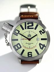 Tauchmeister T0066 XXL Dive GMT Watch with Luminous Dial