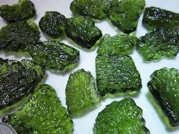 One (1) Fine Moldavite Tektite From Czech Republic 8 Carats