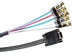Monster Video HDTV 5BNC 50 ft. MVHD 5BNC to 5BNC Cable (MVHD5B-50)