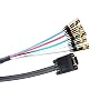 Monster MVHDDB/5B-2M DB15 VGA to BNC Component Computer Video Cable (2 meters)