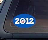 Pro Obama 2012 Presidential Election Car Decal / Sticker