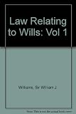 Williams law relating to wills