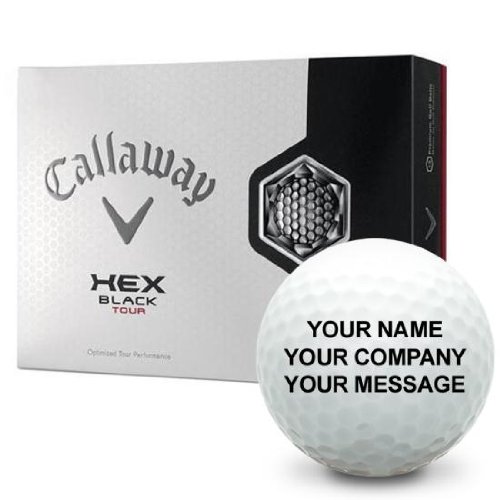 Callaway Golf HEX Black Tour Personalized Golf Balls Carmen R. Vouem