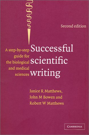 City Travel Guides Discounted  Books : Successful Scientific Writing: A Step-By-step Guide for Biomedical Scientists