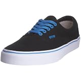 Vans Unisex Adult Era Trainer Canvas Black/Brilliant Blue VKV04HG 6 UK