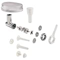 Kenwood A950 mincer No. 8 size with sausage maker & kebbe maker adaptor attachment for kenwood chef