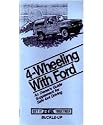 1985 FORD BRONCO II Owners Manual [eb3924R]