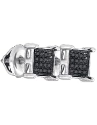 0.11CT-DIA MICRO-PAVE EARRINGS