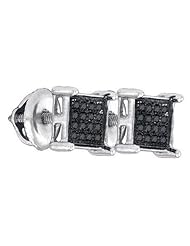 0.11CT-DIA MICRO-PAVE EARRINGS