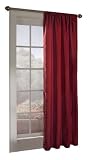 Maytex Chadwell Window Curtain - Red