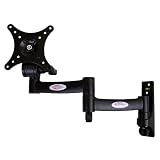 TecTake Wandhalterung für Flachbildschirme 43 cm (17 Zoll) bis 59cm (23 Zoll)