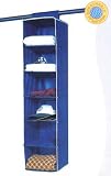 6 SHELF HANGING SWEATER CLOSET & CLOTHING ORGANIZER
