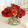 Amorous Roses Silk Flower Arrangement