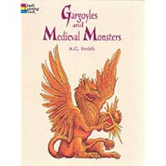 Gargoyles and Medieval Monsters (Dover coloring book)