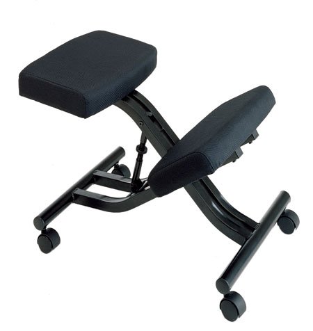 Office Star Work Smart Ergonomically Designed Knee Chair with Casters