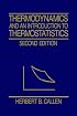 Thermodynamics and an Introduction to Thermostatistics, 2nd Edition