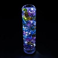 Lily's HomeTM Battery Operated 20 LED String Lights on Silver Wire 7ft Long. For Use in Floral Arrangements Party, Wedding Decorating and More