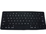 BPC Brand Keyboard Skin Cover for Apple Macbook Pro 15- And 17-inch Apple Macbook 15 Macbook 17 MacBook Air Mac Air MacAir (Many Color Available). (13.3, Black)