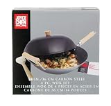 Joyce Chen Classic Series 4-Piece Carbon-Steel Wok Set